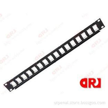 16 Ports Way Rj45 Rack Mount Patch Panel CAT5E / CAT6 / CAT